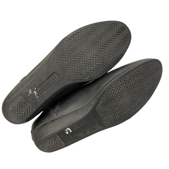 LOEFFLER RANDALL Rubber Ankle Chelsea Rain boot Waterproof Black 8 - Picture 13 of 14